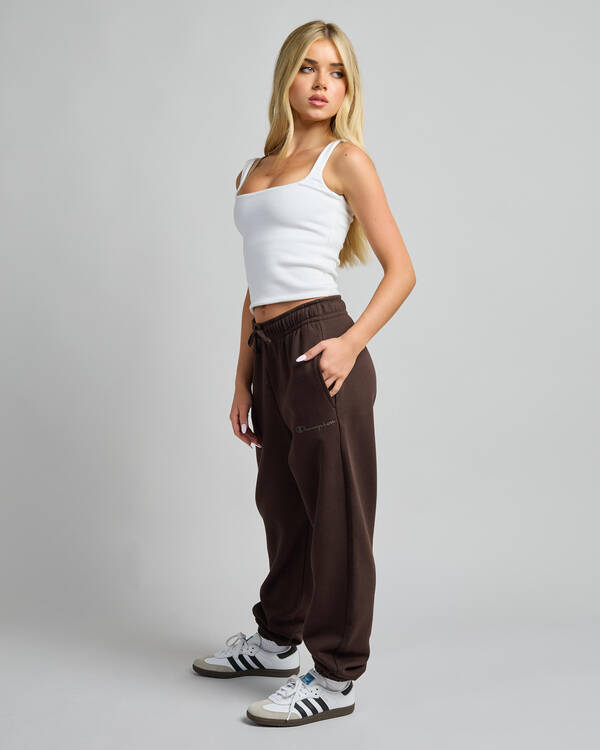 Champion Script Hi-Waist Jogger Track Pants for Womens