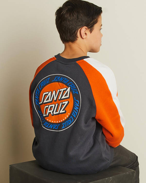 Santa Cruz Boys' Ringed Dot Sweatshirt for Mens
