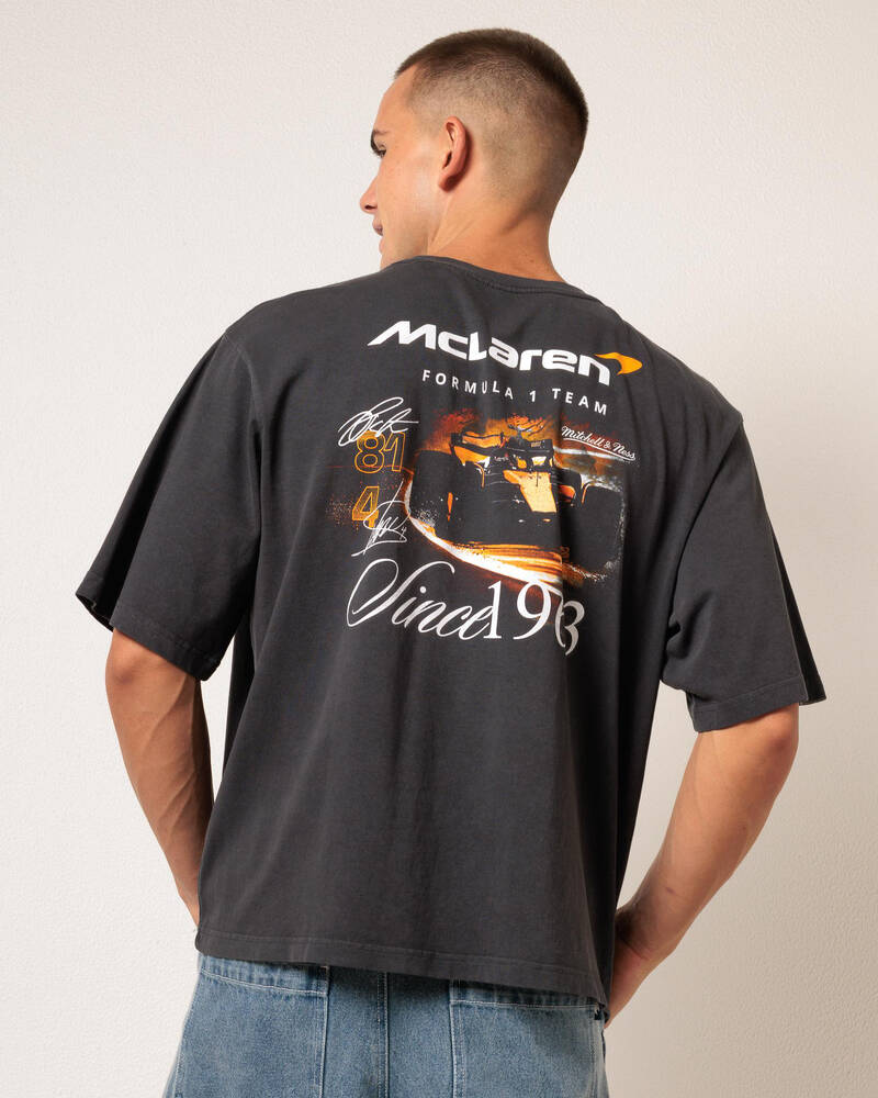 Mitchell & Ness McLaren Apex Crop T-Shirt for Mens