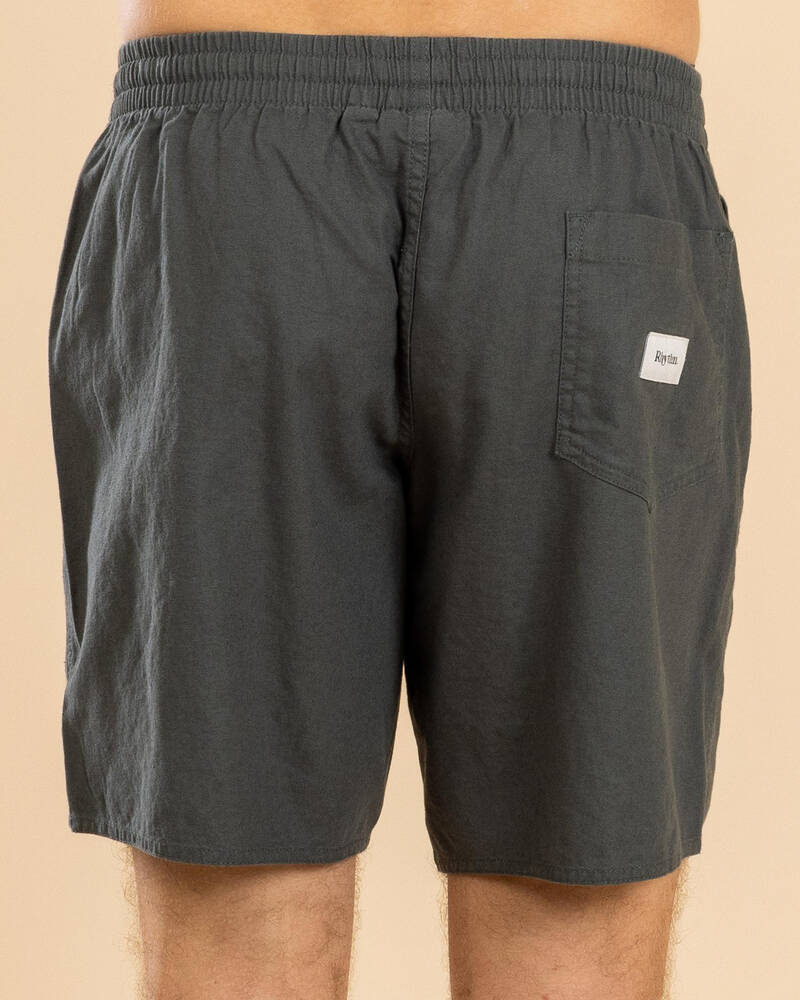 Rhythm Classic Linen Jam Shorts for Mens