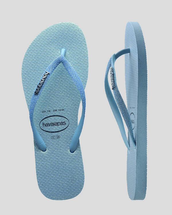 Havaianas Kids' Slim Glitter Thongs for Womens