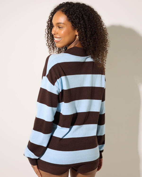 Ava And Ever Tashi Polo Knit Jumper for Womens