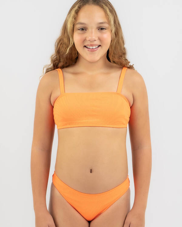 Topanga Girls' Claire Bandeau Bikini Set for Womens
