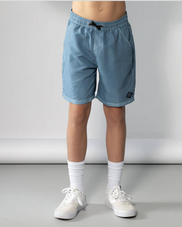 Billabong Boys' All Day Overdye Layback Beach Shorts for Mens