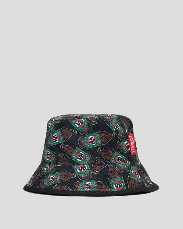 Victor Bravo's Stubby Life Reversible Bucket Hats for Mens