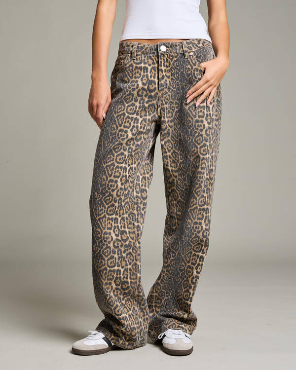 DESU Icon Leo Straight Leg Jeans for Womens