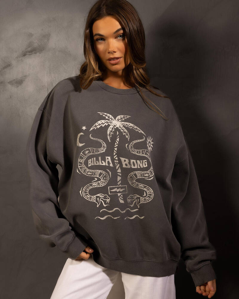 Billabong Bite Me Canyon Sweatshirt for Womens