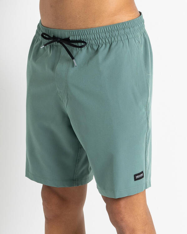 Volcom Stones Hybrid 18" Elastic Waist Shorts for Mens