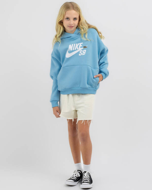 Nike Girls' Icon Fleece Hoodie SB for Womens
