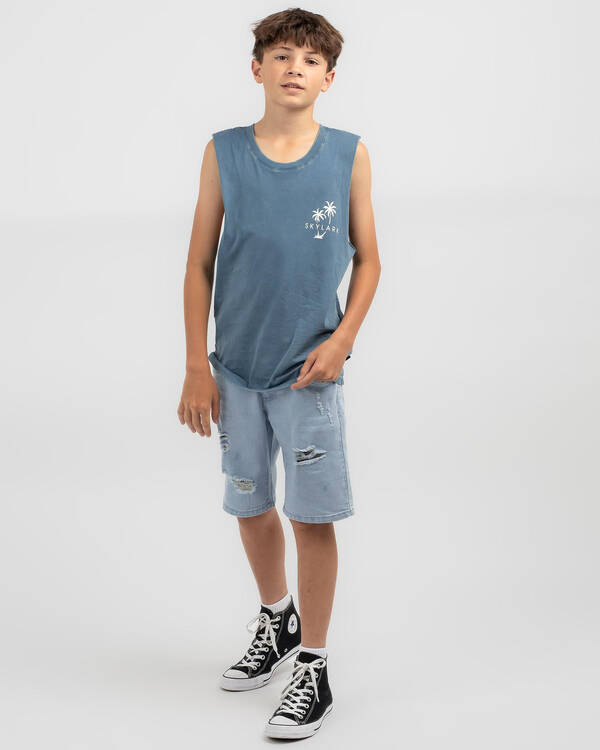 Skylark Boys' Summer Time Muscle for Mens