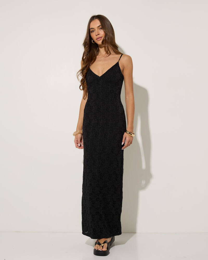 Mooloola Meli French Lace Maxi Dress for Womens