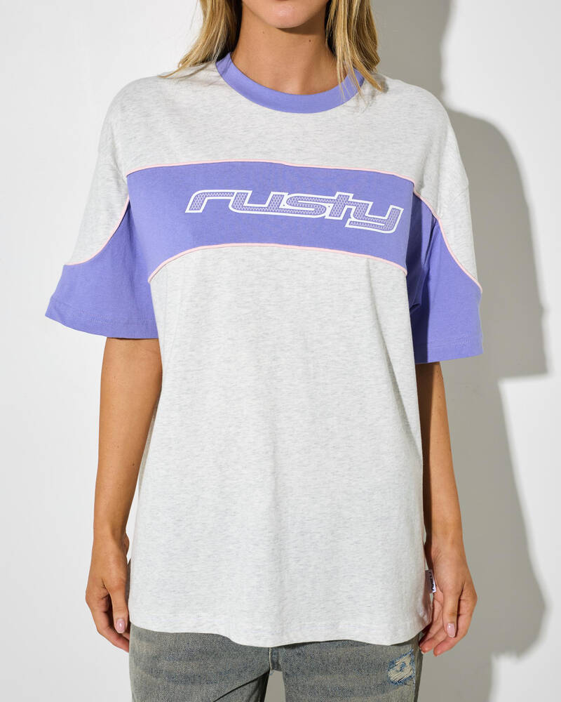 Rusty Kinetic Oversized T-Shirt for Womens