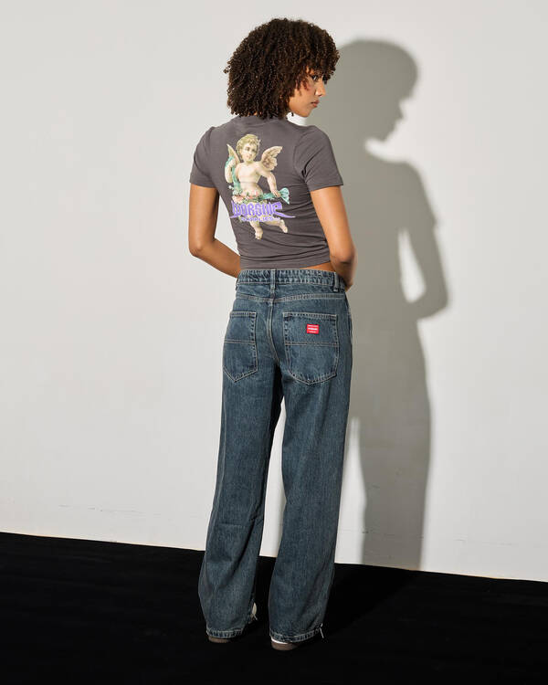 Worship Supplies Sloucher Jeans for Womens