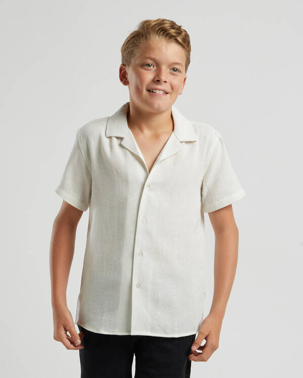Skylark Boys' Bahamas Short Sleeve Shirt for Mens