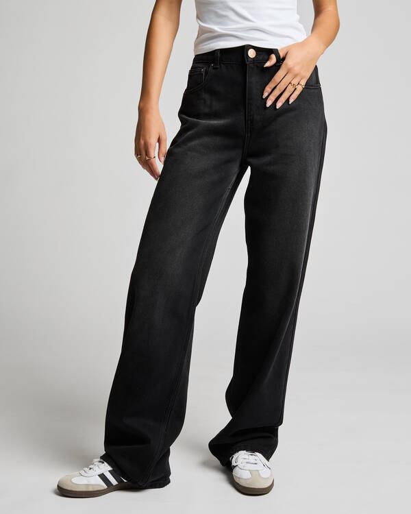 DESU Rocker Straight Leg Jeans for Womens