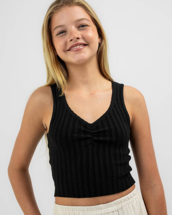 Mooloola Girls' Harley Pointelle Top for Womens