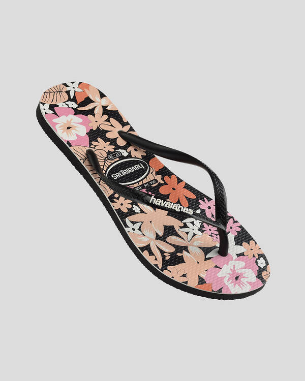Havaianas Kids' Slim Ditsy Bloom Thongs for Womens