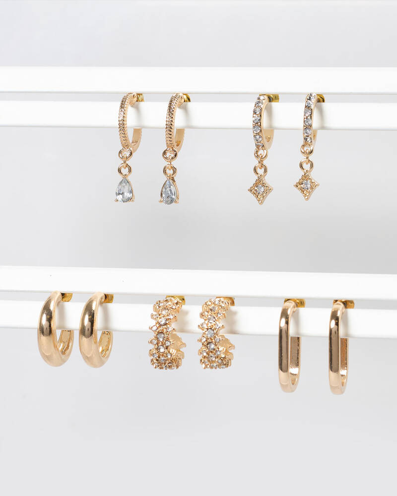 Karyn In LA Ivy Earring Pack for Womens