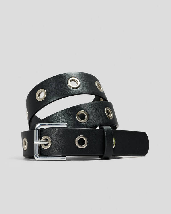 Rusty Black Hole Belt for Womens