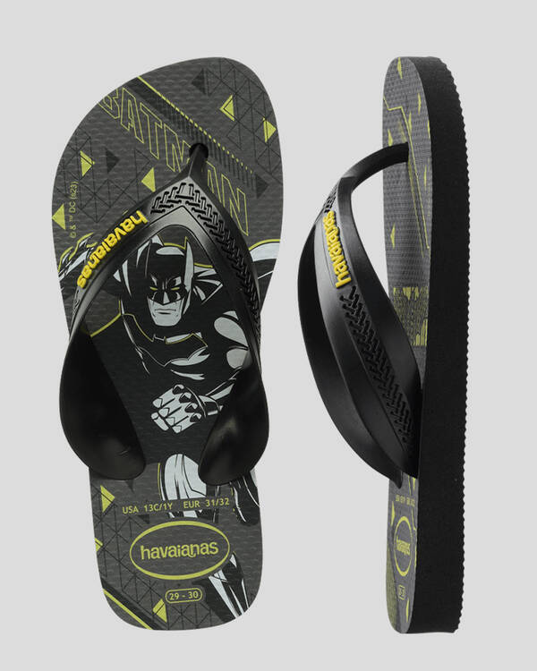 Havaianas Kids' Max Herois Batman Thongs for Mens