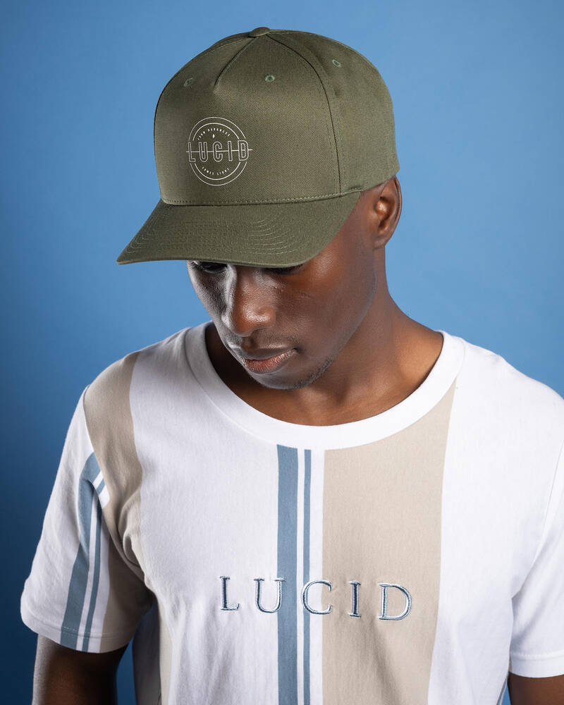 Lucid Round Up Snapback Cap for Mens