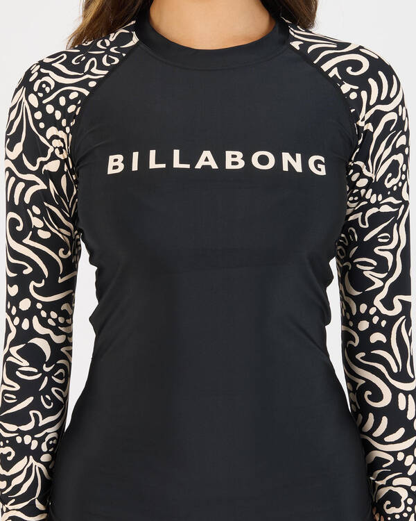 Billabong La Isla Leilani Long Sleeve Rash Vest for Womens