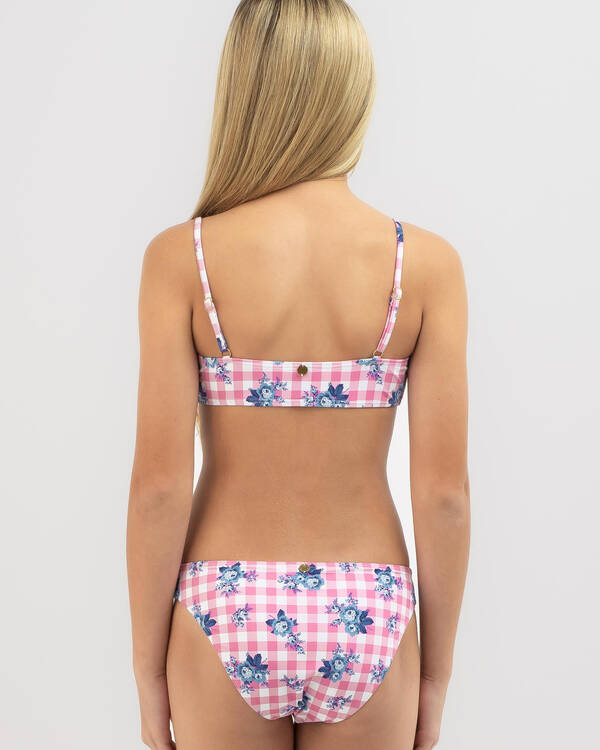 Kaiami Girls' Fallon Bralette Bikini Set for Womens