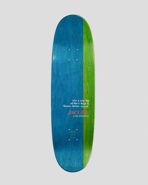 Jacuzzi Unlimited Toadadelic EX7 9.1" Skateboard Deck for Unisex