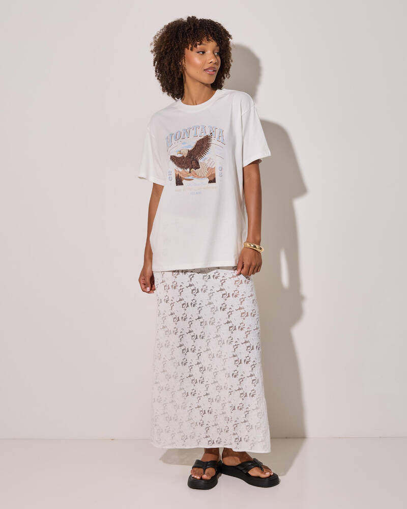 All About Eve Montana Relaxed T-Shirt for Womens