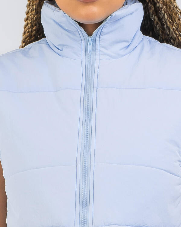 Into Fashions Snow Season Puffer Vest for Womens