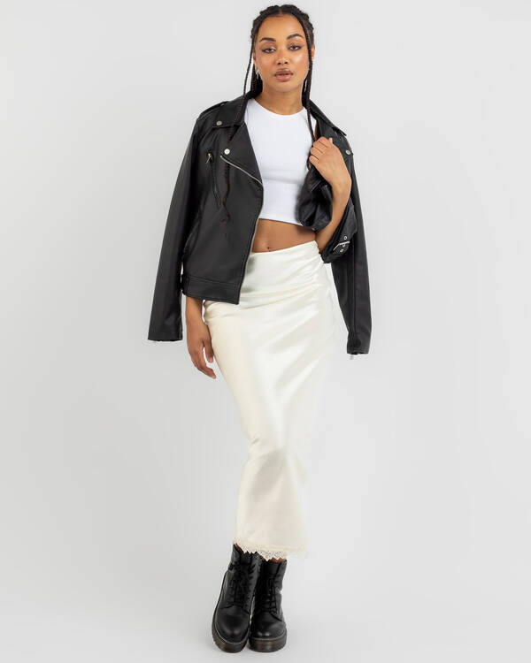 Ava And Ever Kenickie Faux Leather
Jacket for Womens