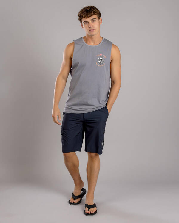 Salty Life Dark Grasp Muscle Tank for Mens