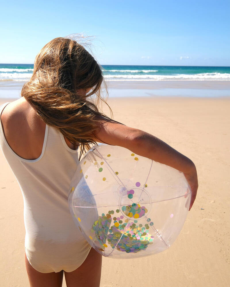 Sunnylife Confetti Inflatable Beach Ball for Womens