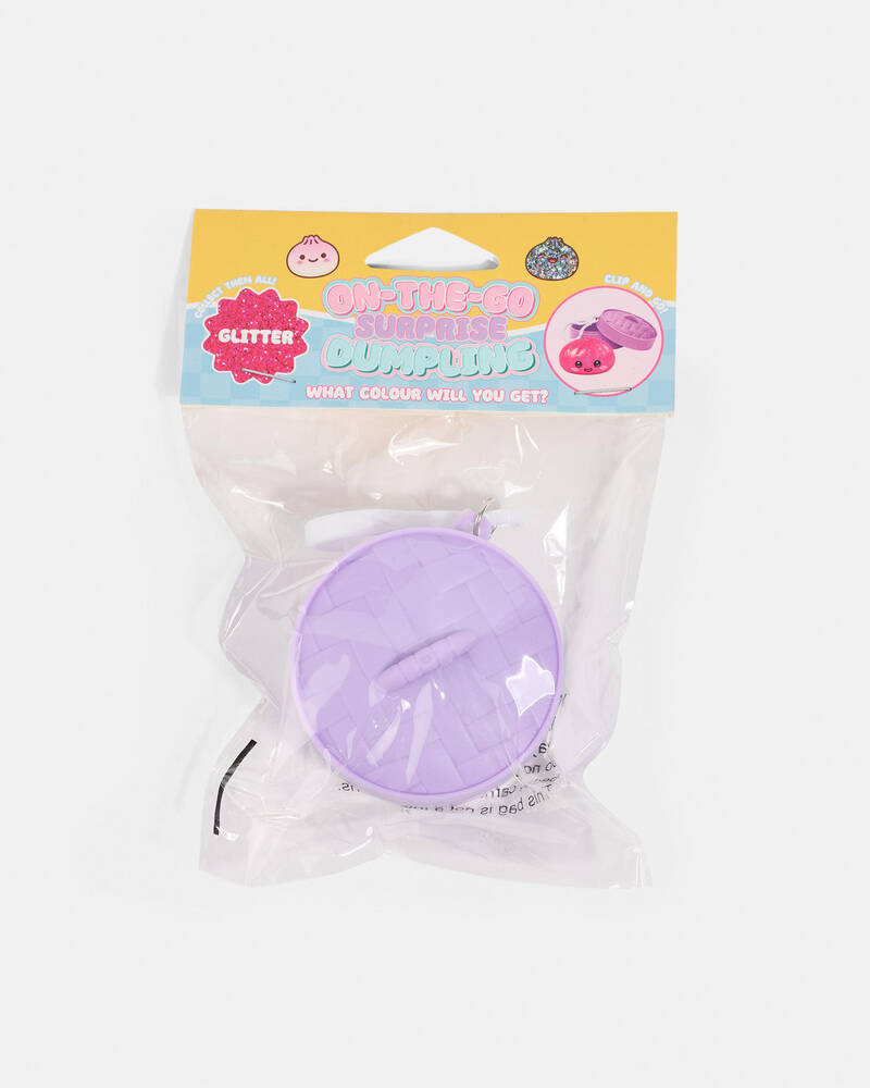 Get It Now Dumpling Squishy Fidget Bag Charm for Womens