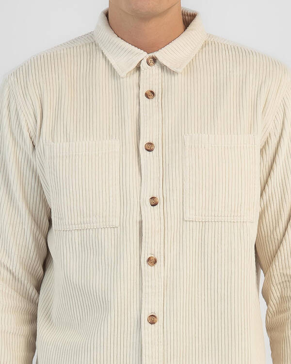 Town & Country Surf Designs Motion Long Sleeve Cord Shirt for Mens