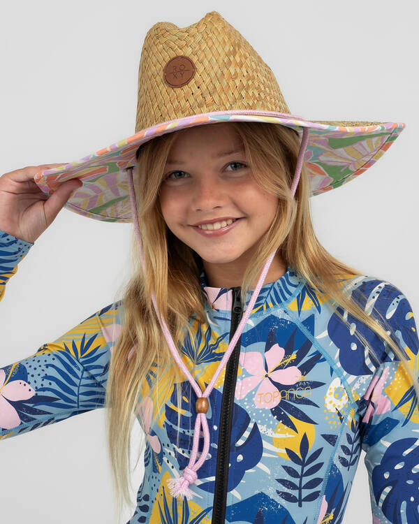 Roxy Girls' Pina to My Colada Panama Hat for Womens