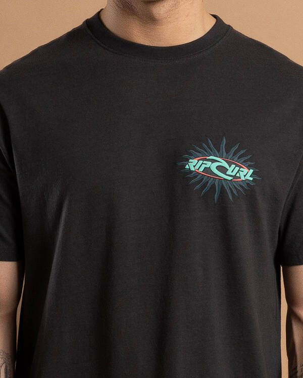 Rip Curl Quest Oval Burst T-Shirt for Mens