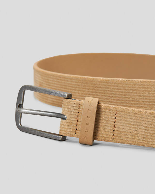Rusty Rifts Cord Belt for Mens