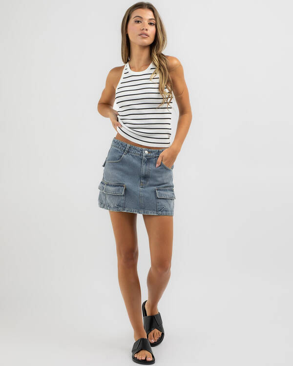 Thanne Jayden Cargo Skirt for Womens