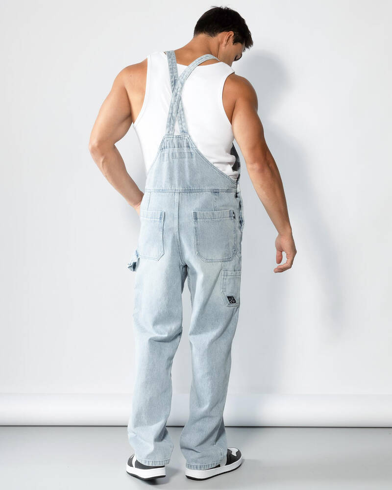 Lucid Dynamo Denim Overalls for Mens
