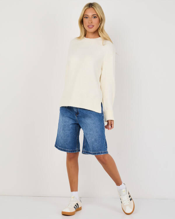 Mooloola Athena Crew Neck Knit Jumper for Womens