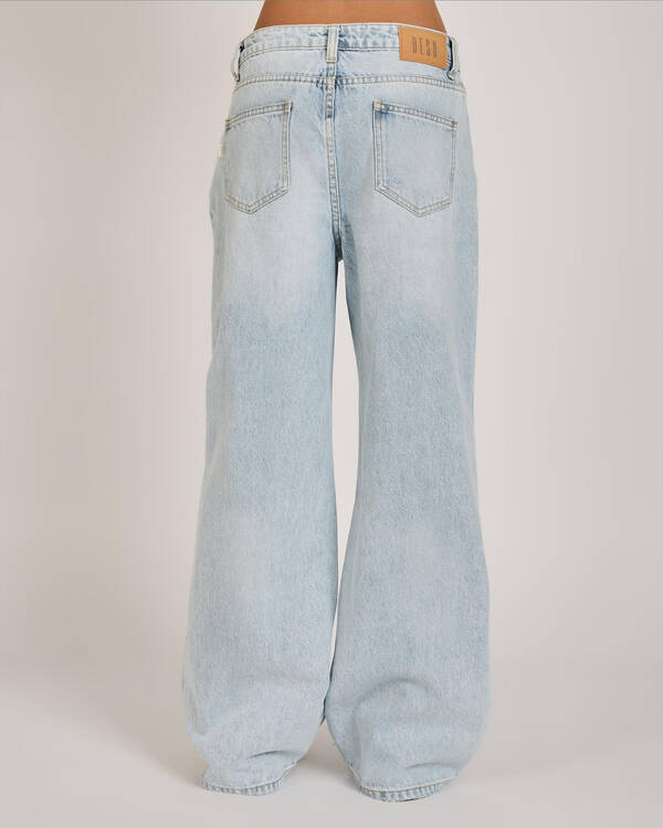 DESU Girls' Blaze Wide Leg Jeans for Womens