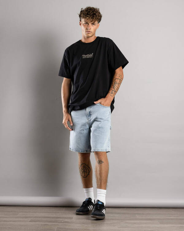 Thrills Slacker Denim Shorts for Mens