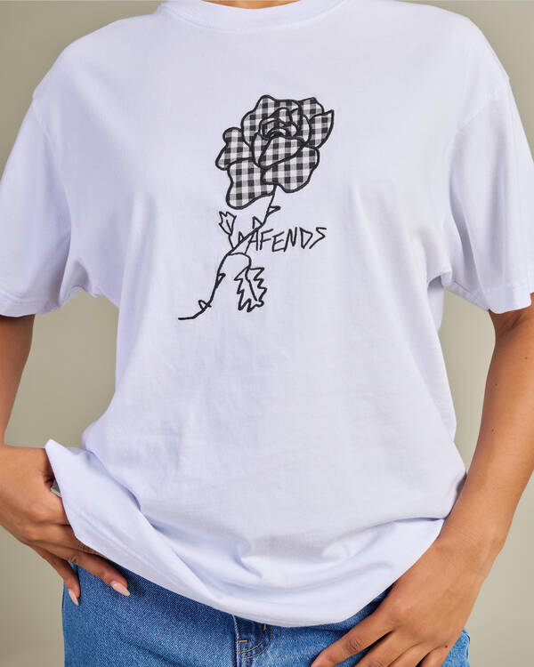 Afends Patches Recycled Oversized T-Shirt for Womens