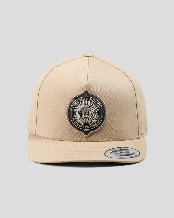 The Mad Hueys Fk Off Fish On Snapback Cap for Mens