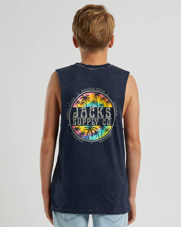 Jacks Boys' Aloha Muscle Tank for Mens