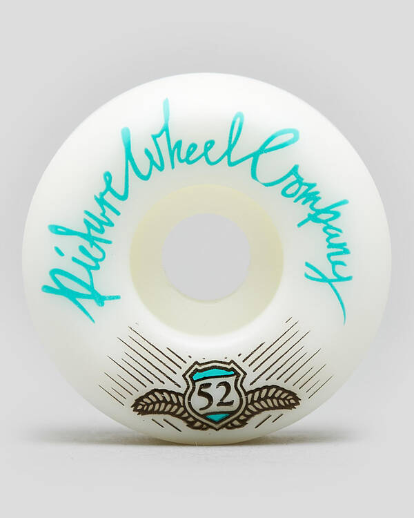 Picture Wheel Company Shield Series Conical Shape 52mm Skateboard Wheels for Unisex