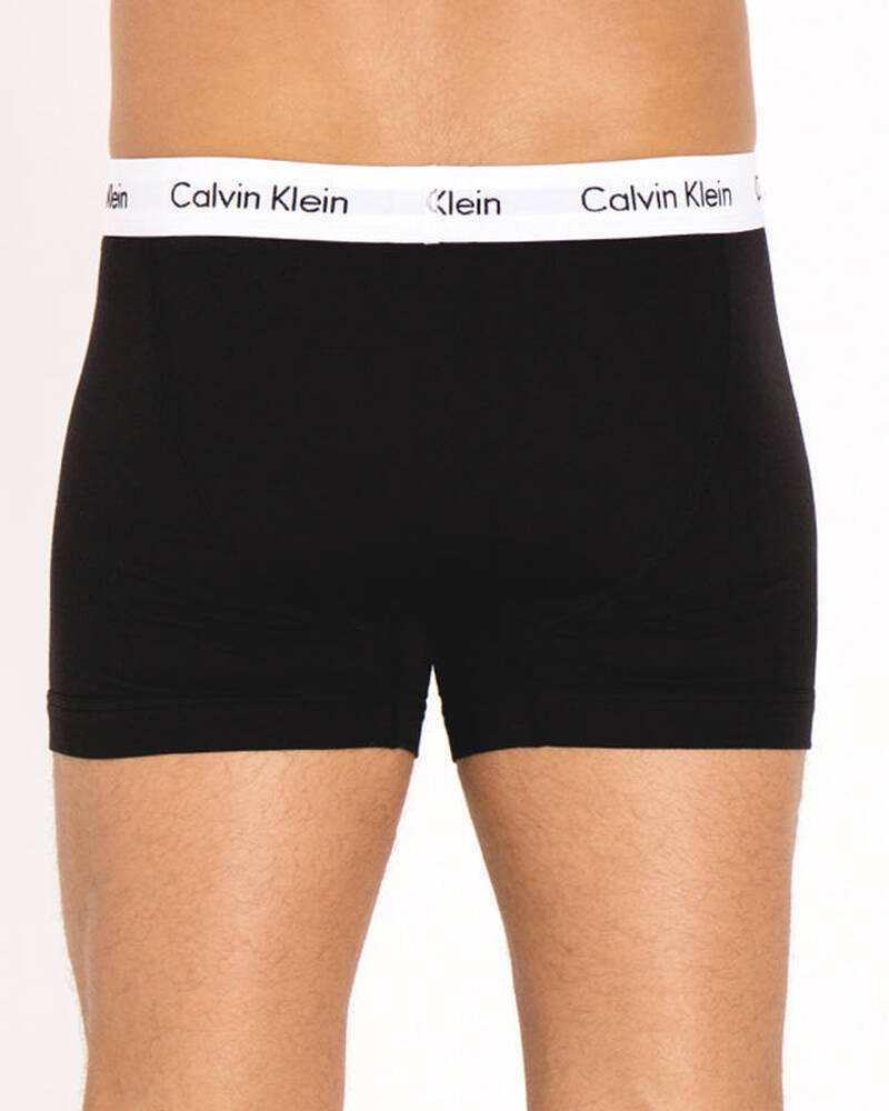 Calvin Klein Cotton Stretch Trunks 3 Pack for Mens