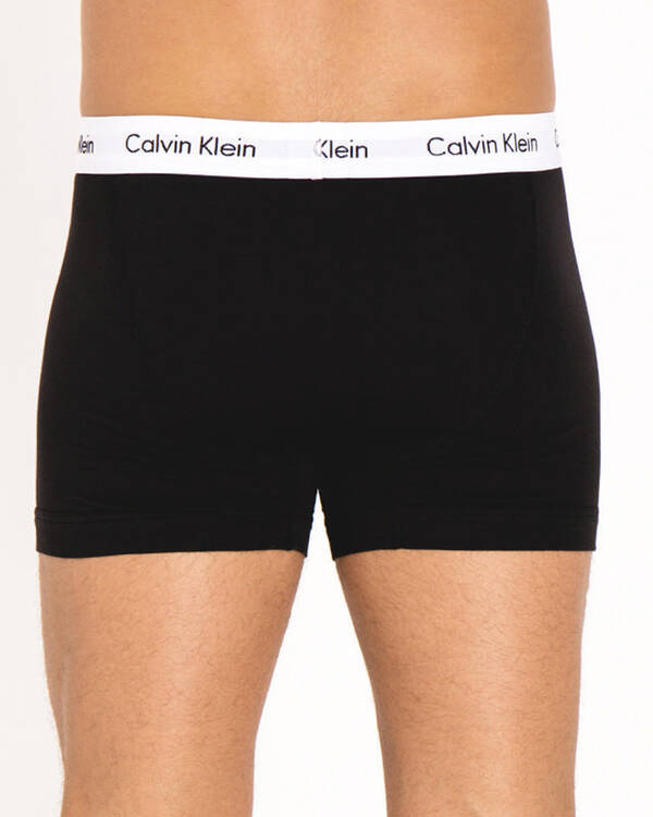 Calvin Klein Cotton Stretch Trunks 3 Pack for Mens