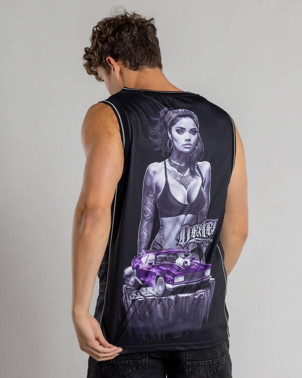 Dexter Charred Muscle Tank for Mens
